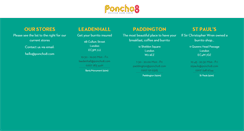 Desktop Screenshot of poncho8.com